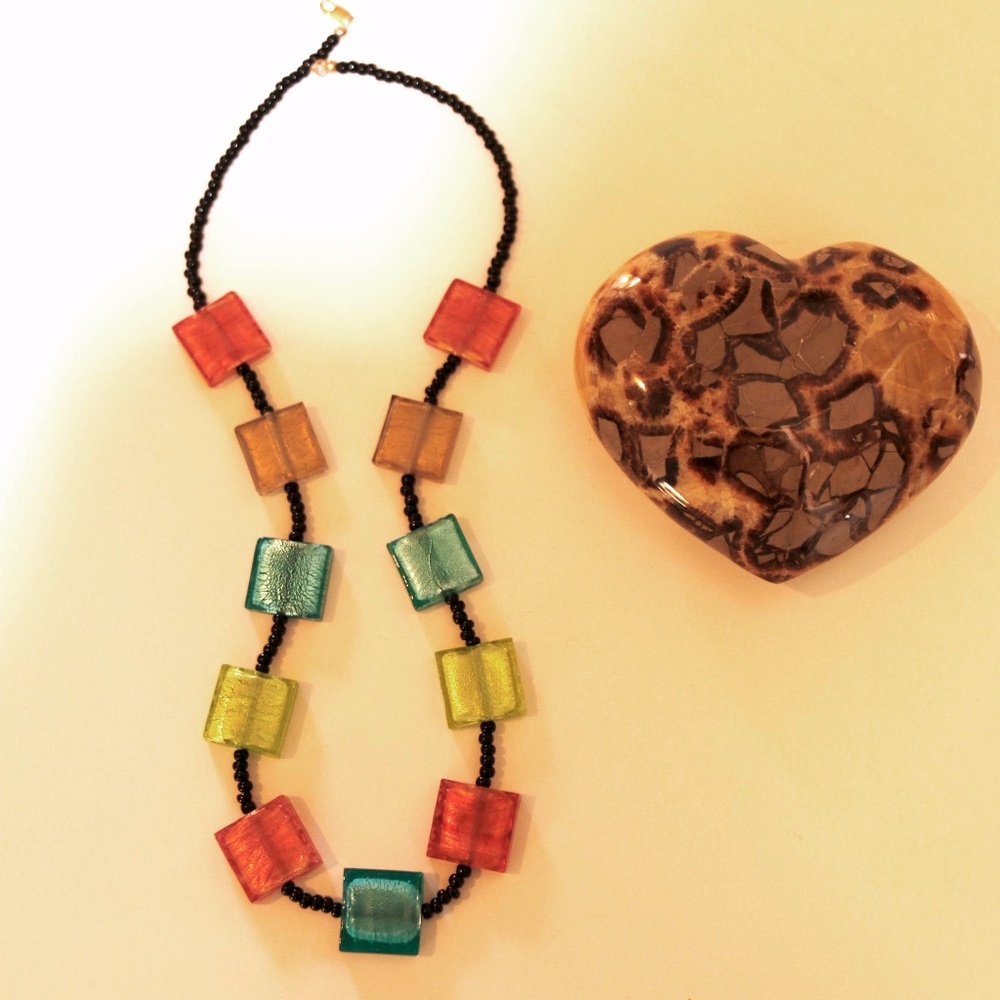 Murano glass from Venice Italy necklace